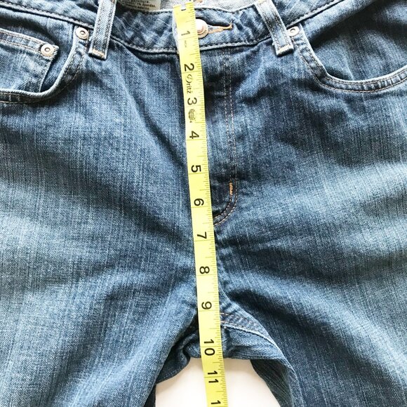 CARHARTT Relaxed Fit Straight Leg Dark Wash Jeans Womens 10 - Picture 7 of 8